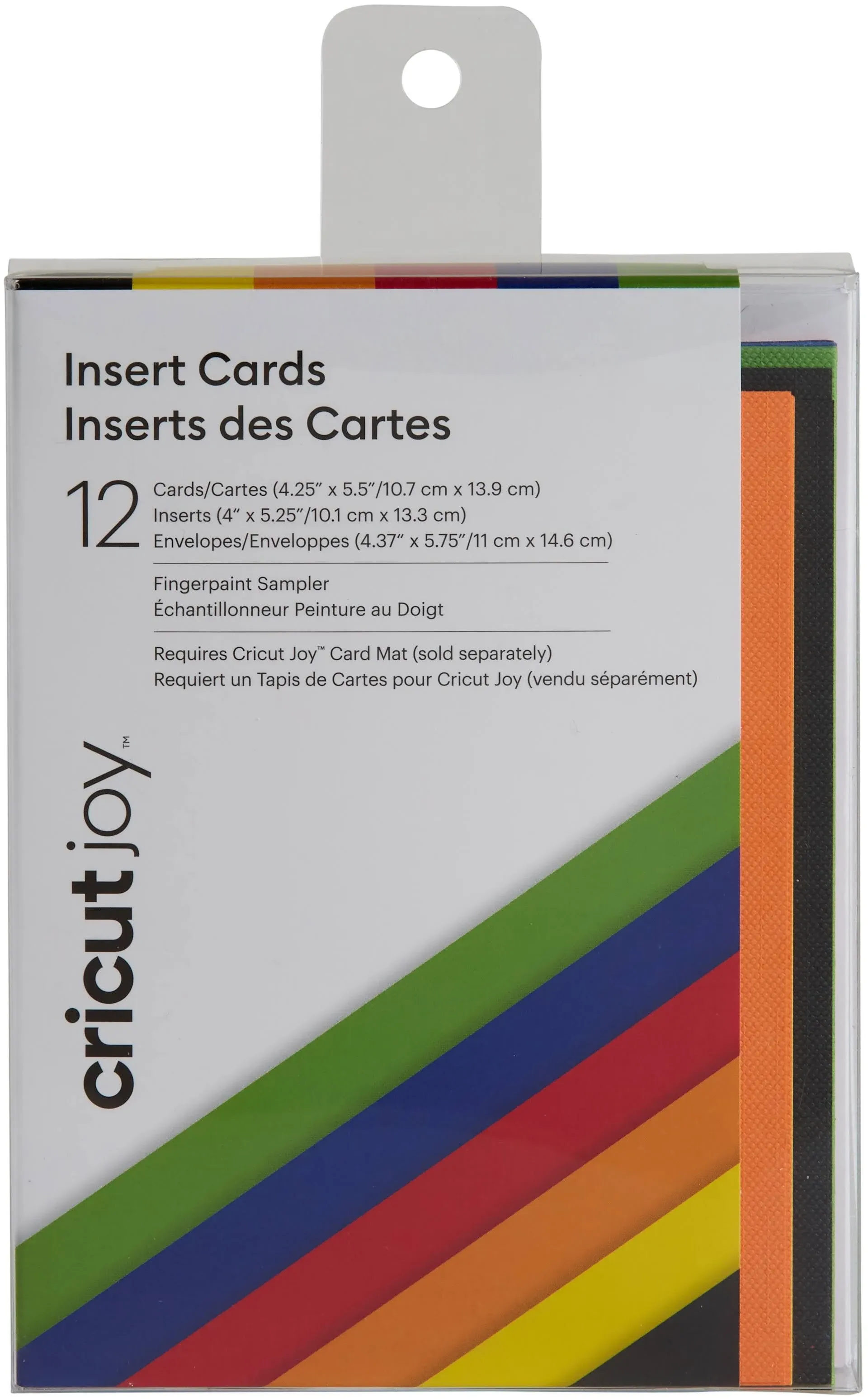 Cricut Joy Insert Card CS Mix Finger Paint Samp ler A2 12 pcs