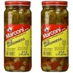 Marconi Original Chicago Style Mild Giardiniera, 16 fl oz Jar