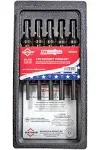 Mayhew 32040 Pneumatic Pin/Drift Punch Set, 5-piece