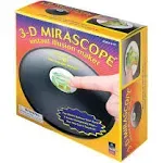 Toysmith: 3-D Mirascope, 6" Instant Hologram Image Maker, Includes a Plastic Frog to Display and Complete Instructions for Use, For Boys & Girls 8+,Black