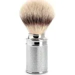 Synthetic shaving brush, silver Mühle