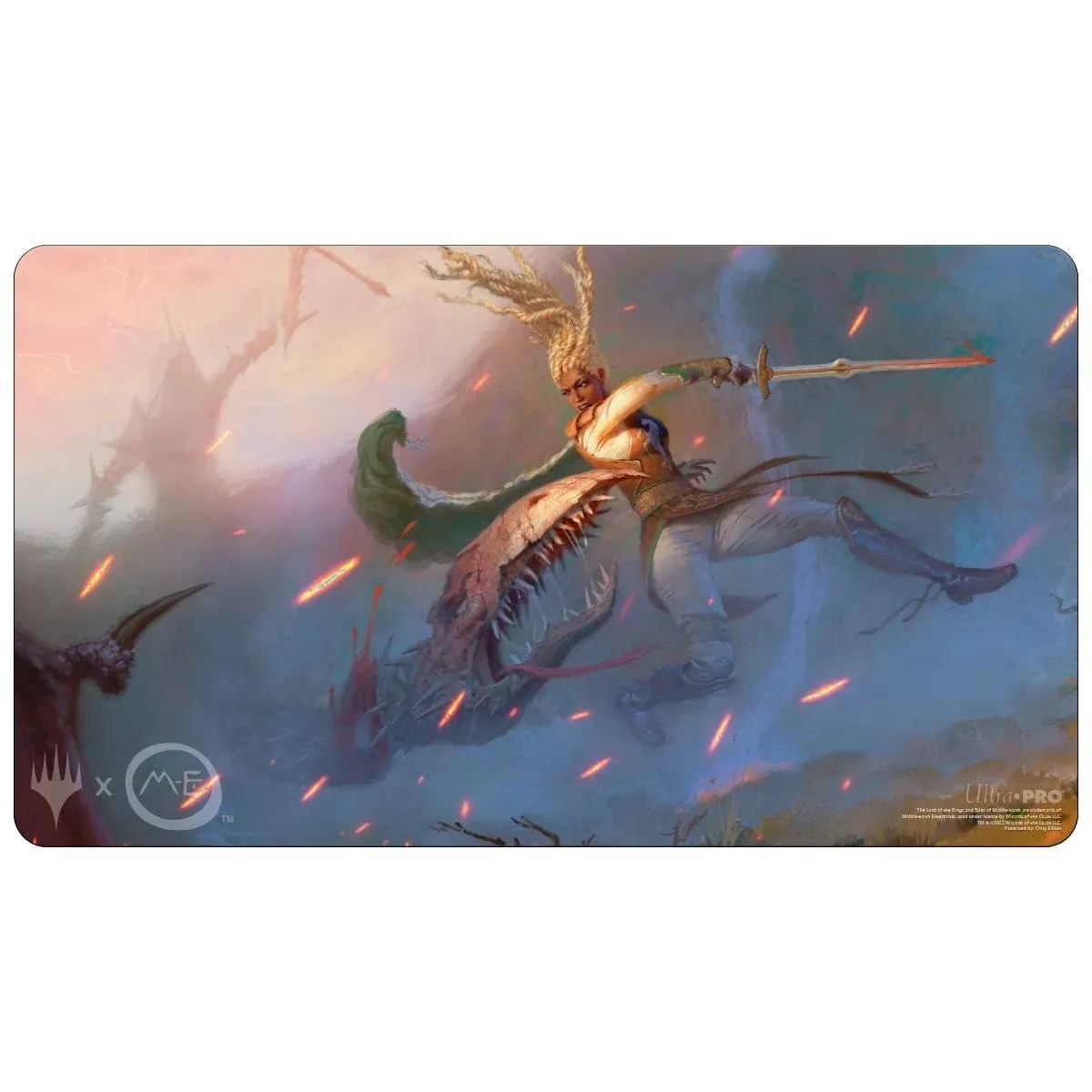 Ultra Pro Magic Playmat - The Lord of the Rings Commander - Eowyn, Shieldmaiden