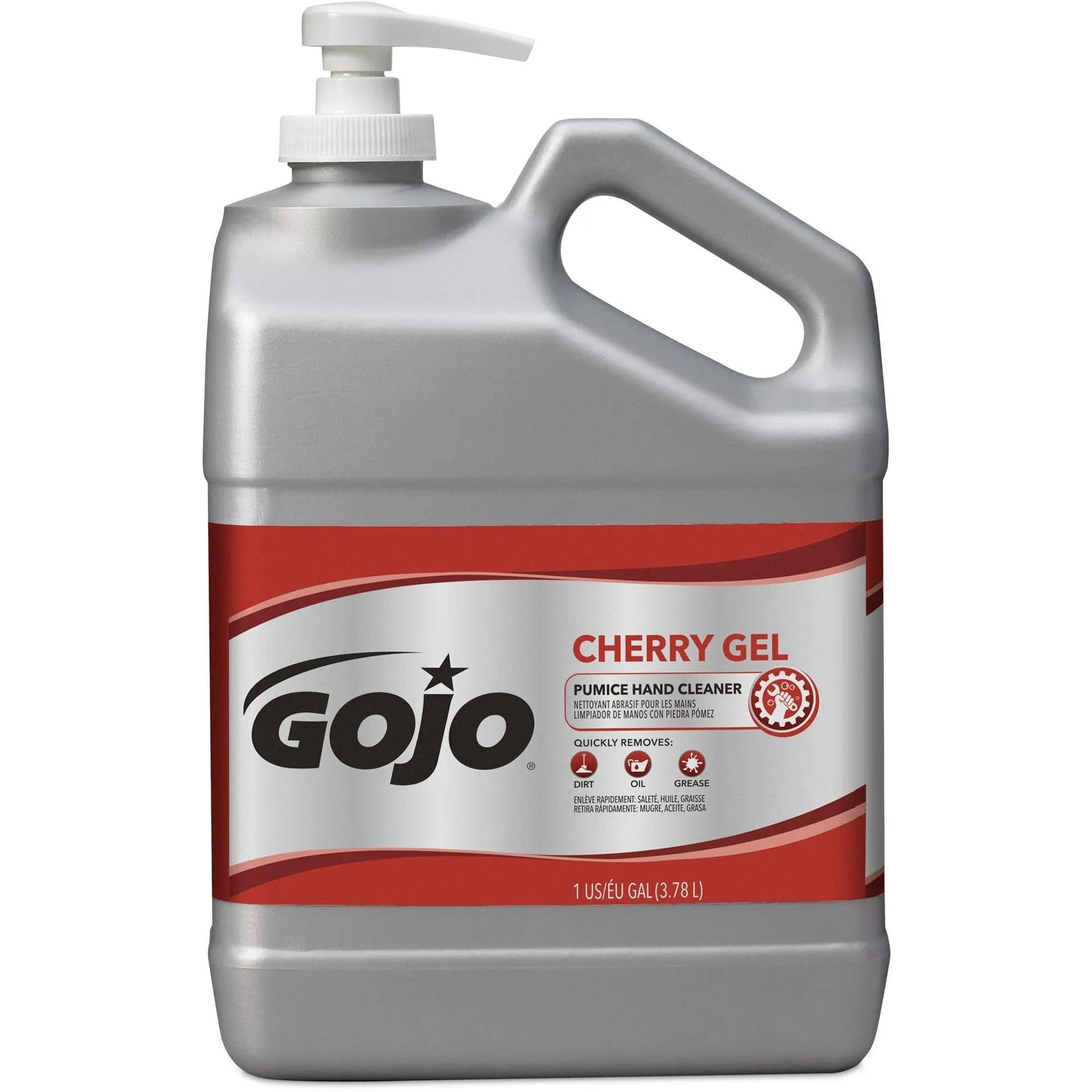 Gojo 1 Gallon Pumice Gel Hand Cleaner (Cherry)