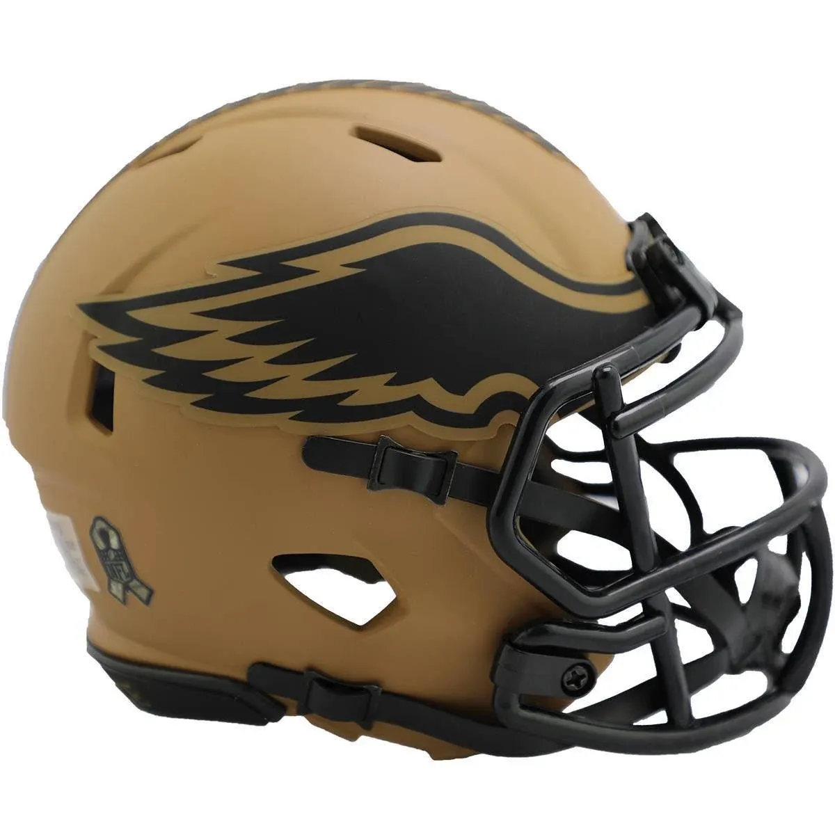 Riddell Philadelphia Eagles 2023 Salute to Service Speed Mini Helmet