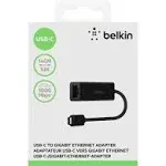 BELKIN USB-C TO GIGABIT ETHERNET ADAPTER Open Box