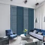 GoDear Design Adjustable Sliding Vertical Blinds for Sliding Glass Doors 45.8...