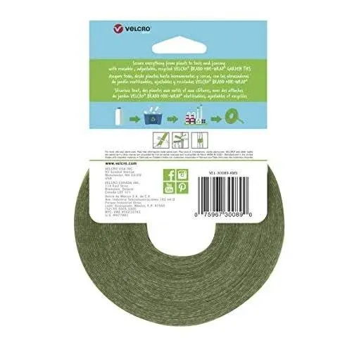 VELCRO One-Wrap Reusable Hook &amp; Loop Garden Ties