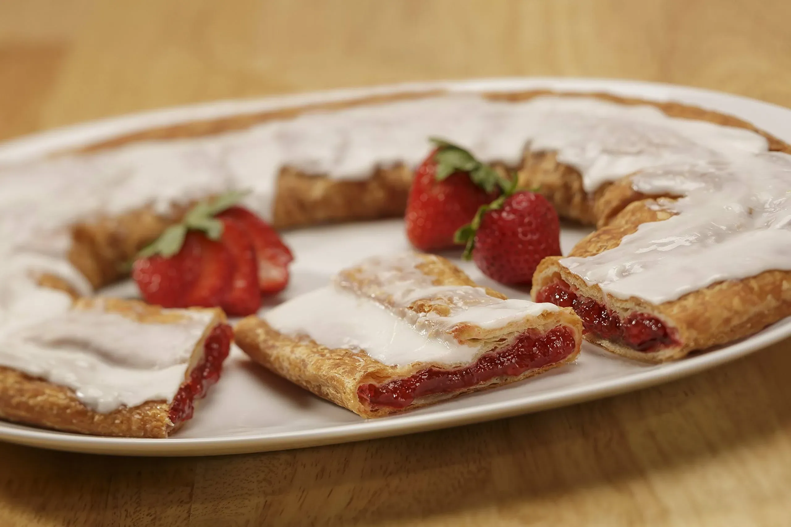 Racine Danish Kringl Strawberry Kringle