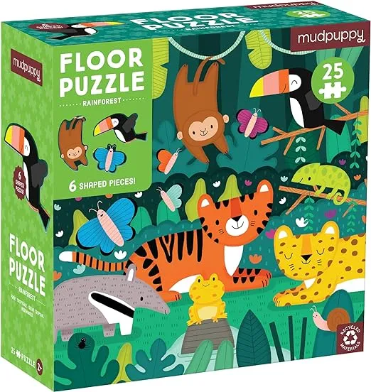 Garden Bunnies 25-Piece Floor Puzzle