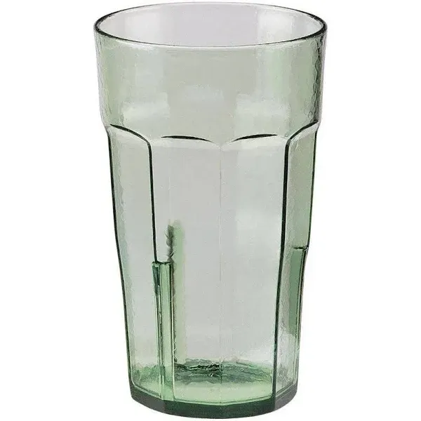 Cambro LT22427: 22 oz. Fluted Laguna Tumbler Green 36/CS