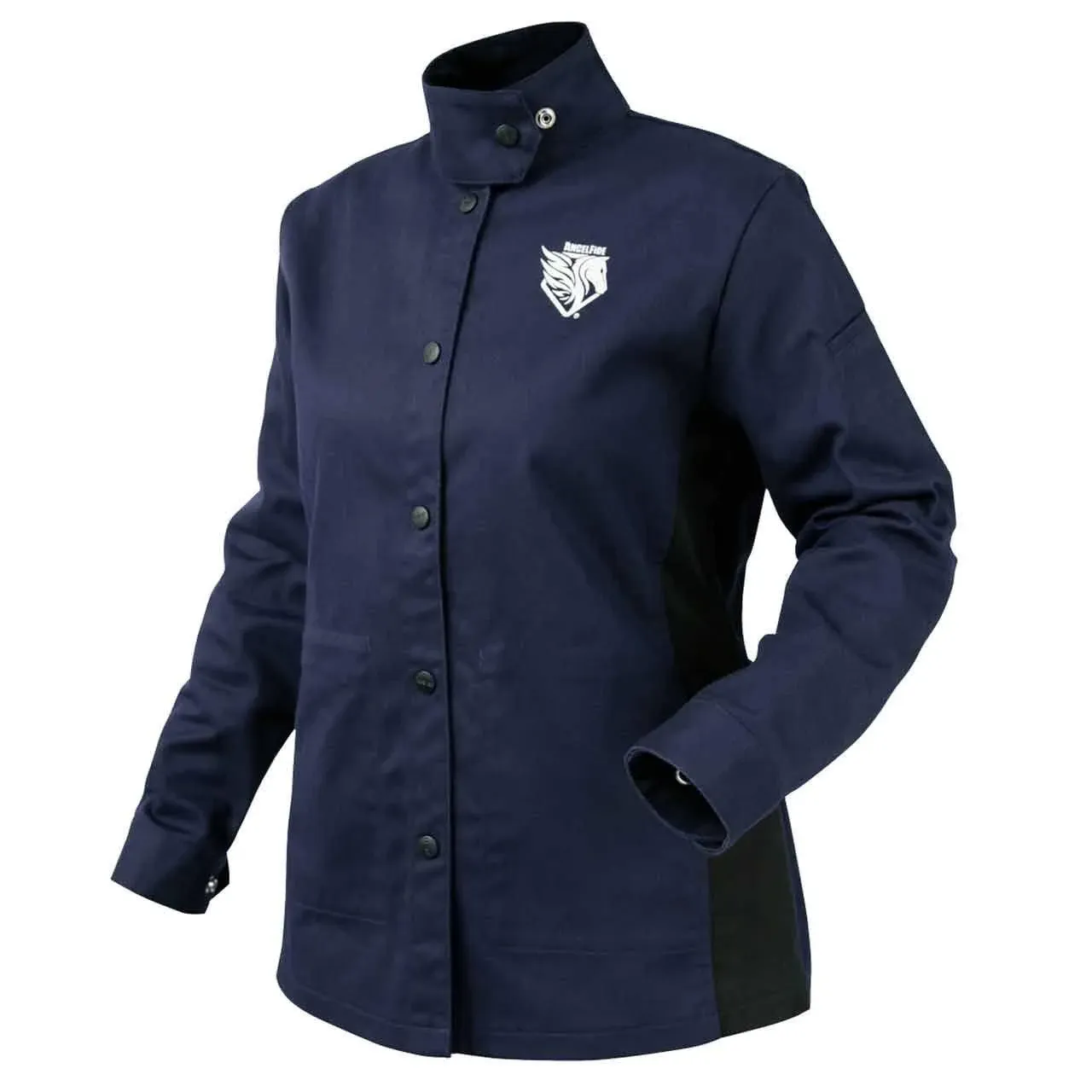 "Women's Black Stallion AngelFire FR Cotton Welding Jacket"