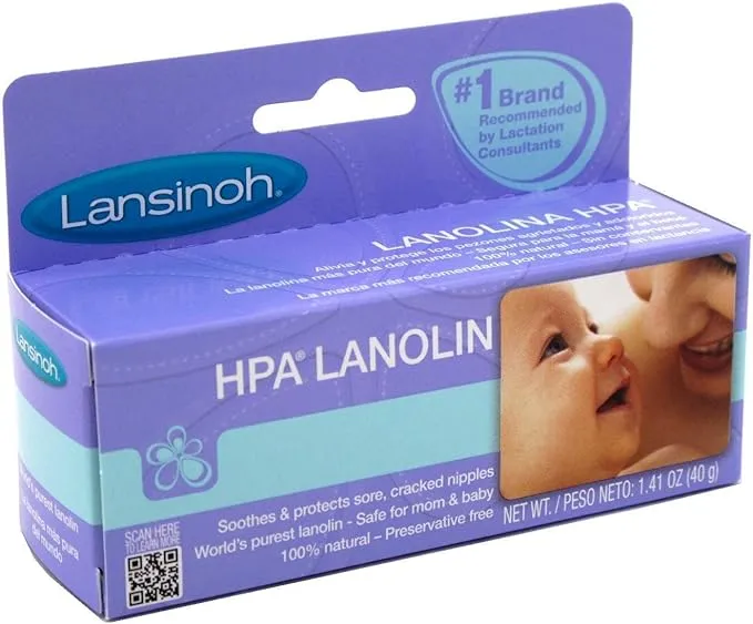 Lansinoh HPA Lanolin Lotion 1.41oz (2 Pack)