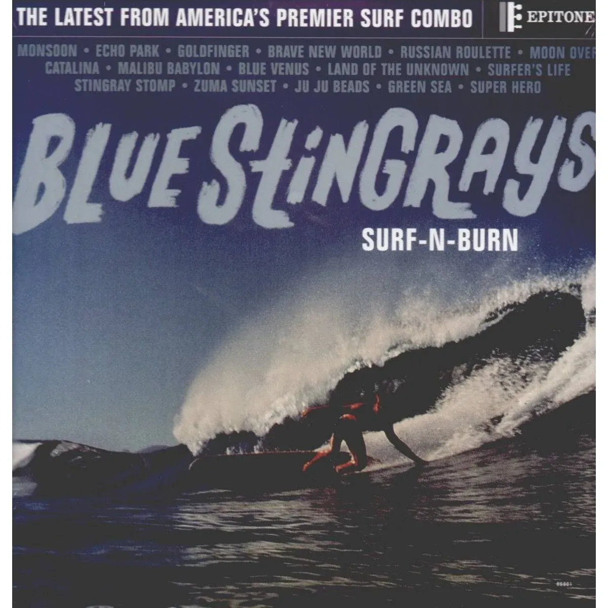 BLUE STINGRAYS - SURF-N-BURN Vinyl LP