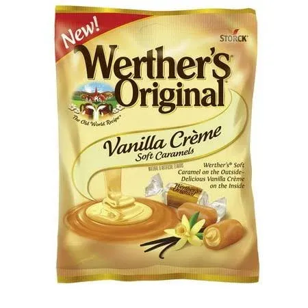 Werther's Original Vanilla Creme Soft Caramels (Pack of 2)