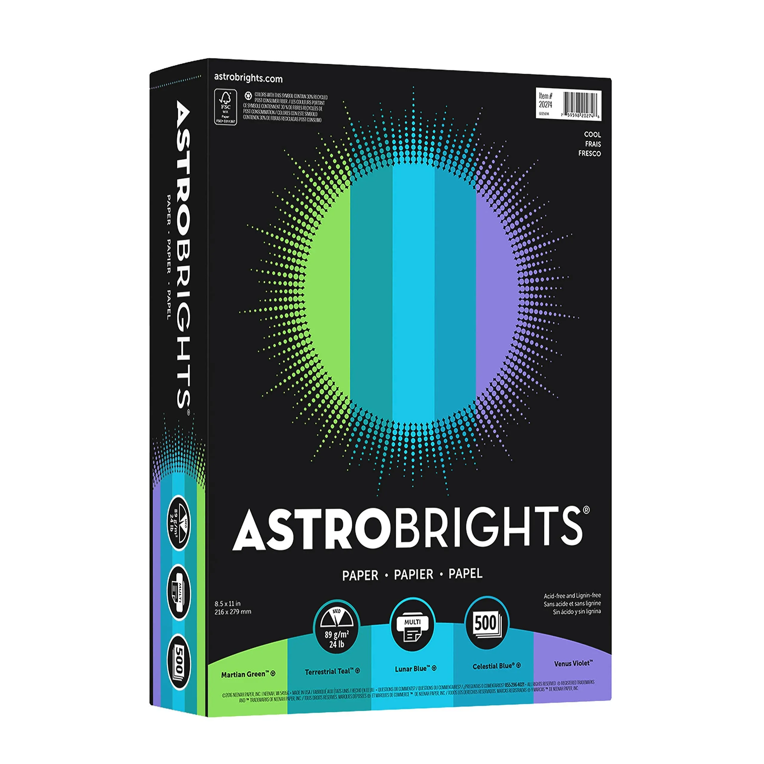 Astrobrights Colored Paper