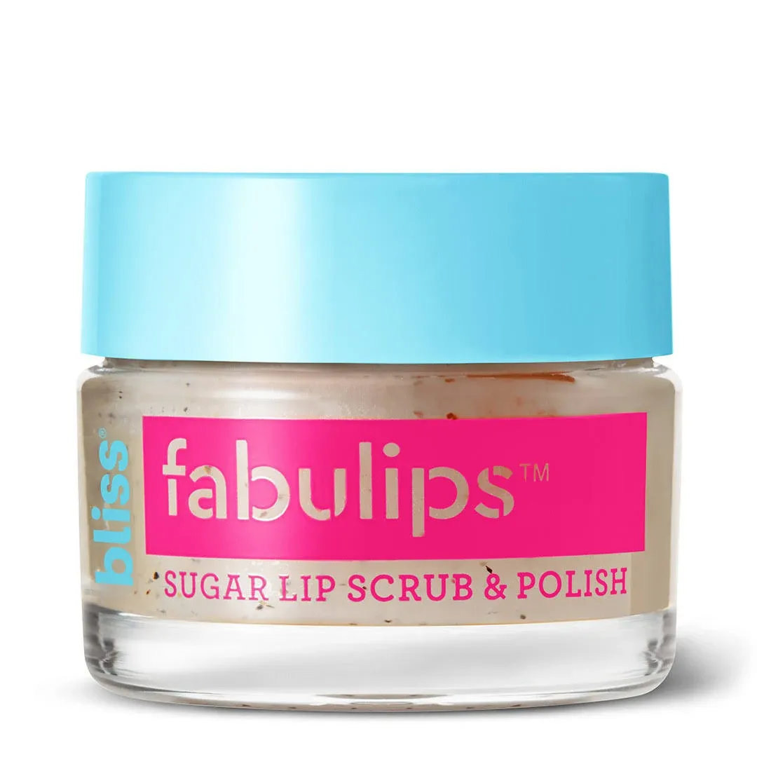 Bliss Fabulips Sugar Lip Scrub &amp; Polish 0.5 oz 