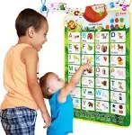 Just Smarty Interactive Alphabet Wall Chart, Learning &amp; Education Toy with Activ