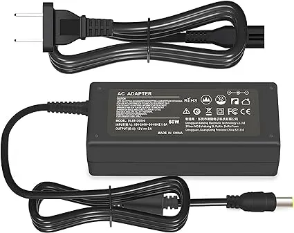 12V AC Adapter for Sceptre Monitor E C Series 32&#034; 30&#034; 27&#034; 24&#034; 22&#034; 20&#034; E248W-1...