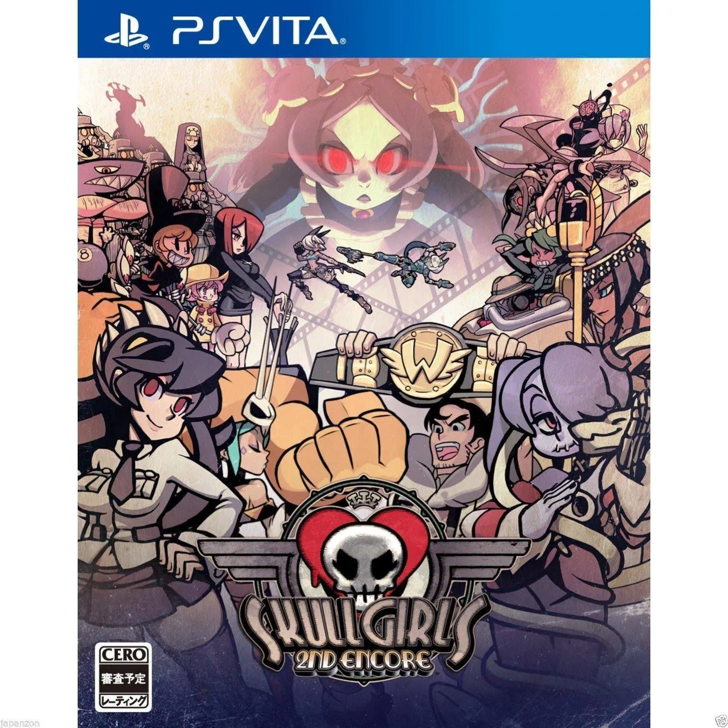 New Sealed Skullgirls: 2ND Encore Game(SONY PlayStation PS Vita PSV) HongKong Ve