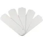 Westinghouse Lighting 7741400 52-Inch White Outdoor Replacement Fan Blades, Five-Pack