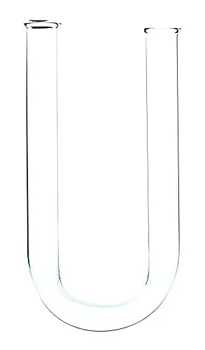 Eisco Labs U-form Absorption Tube, 130mm tall, 15mm diameter, Borosilicate glass