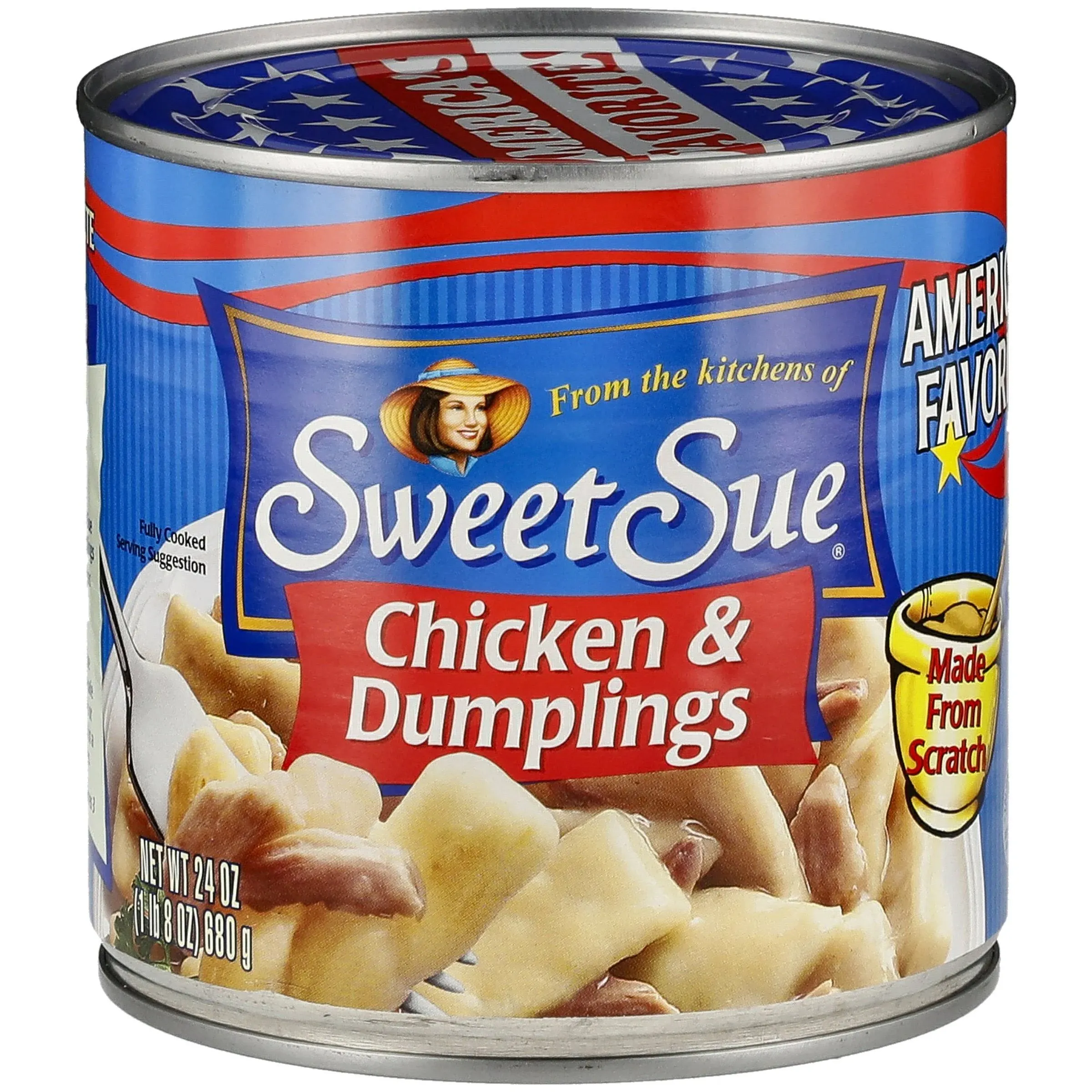 Canned Chicken &amp; Dumplings, 24&nbsp;Oz.