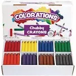 200 Rainbow Chubby Crayons ClassroomSized Washable NonToxic  Jumbo