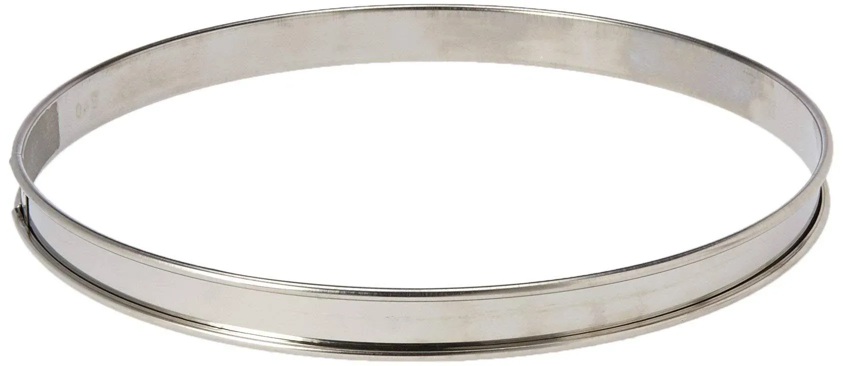 Matfer (371615) 9 1/2" Stainless Steel Bottomless Tart Ring