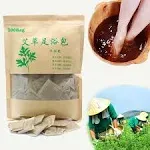 Natural Mugwort Herb Foot Soak Chinese Medicinal Wormwood Foot Bath Herbs Powder Feet Spa Soak Relax 100 Bags è‰¾è‰è¶³æµ´æ³¡è„šè¯åŒ…ç²‰