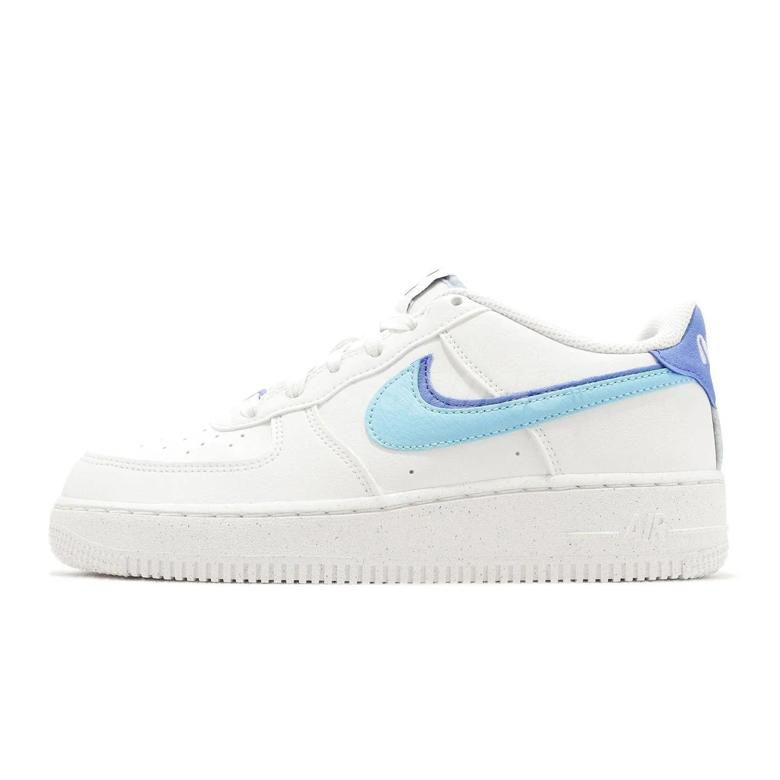 Nike (GS) Air Force 1 LV8 Sail/Blue Chill-Medium Blue-Black