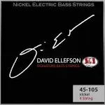 Sit DE45105L David Ellefson Power Wound 4-String Bass Guitar Strings - (45-105)