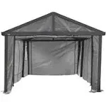 Sojag Samara Carport Enclosure Kit - 12 ft. x 20 ft