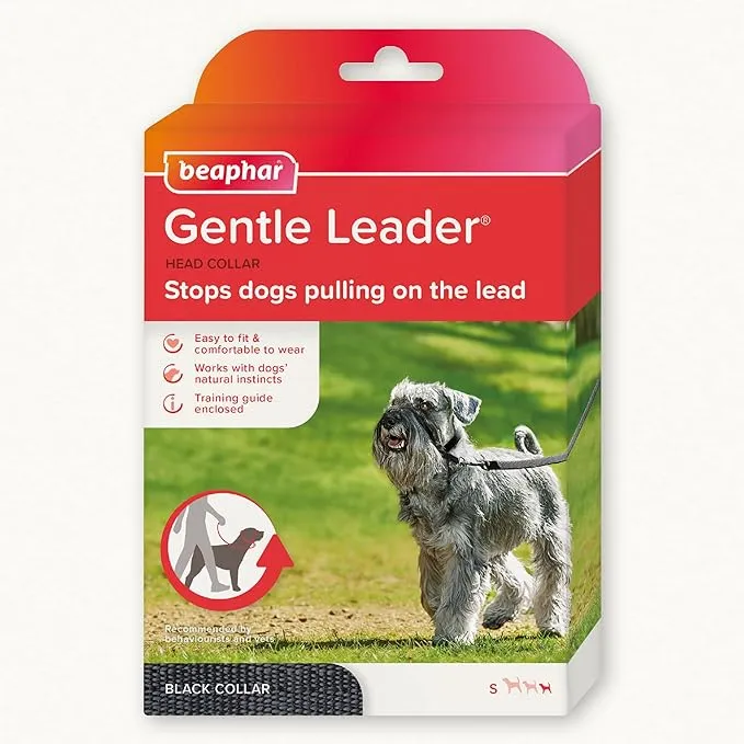 Beaphar | Gentle Leader | Head Collar For Small Dogs | Stops Pulling On The Lead ...