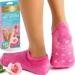 Moisturizing Socks & Gel Socks for Dry Cracked Feet - Foot Care Heel Socks for ...