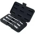 Sunex 3303GP Tools 3-piece 3/8 In. Drive Universal Joint Glow Plug Socket Set