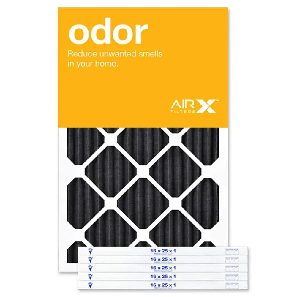 AIRx Odor 16x25x1 Carbon Pleated Filter