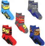 Disney Cars Boys Toddler Multi Pack Socks Set