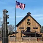 20' or 25' Delta Telescoping Flagpole Freedom Edition (Black) 25' Telescoping Flagpole Kit with Halyard Freedom Edition + / No Thanks