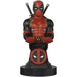 Cable Guys - Deadpool Plinth Marvel Gaming Accessories Holder & Phone Holder for Most Controller (Xbox, Play Station, Nintendo Switch) & Phone