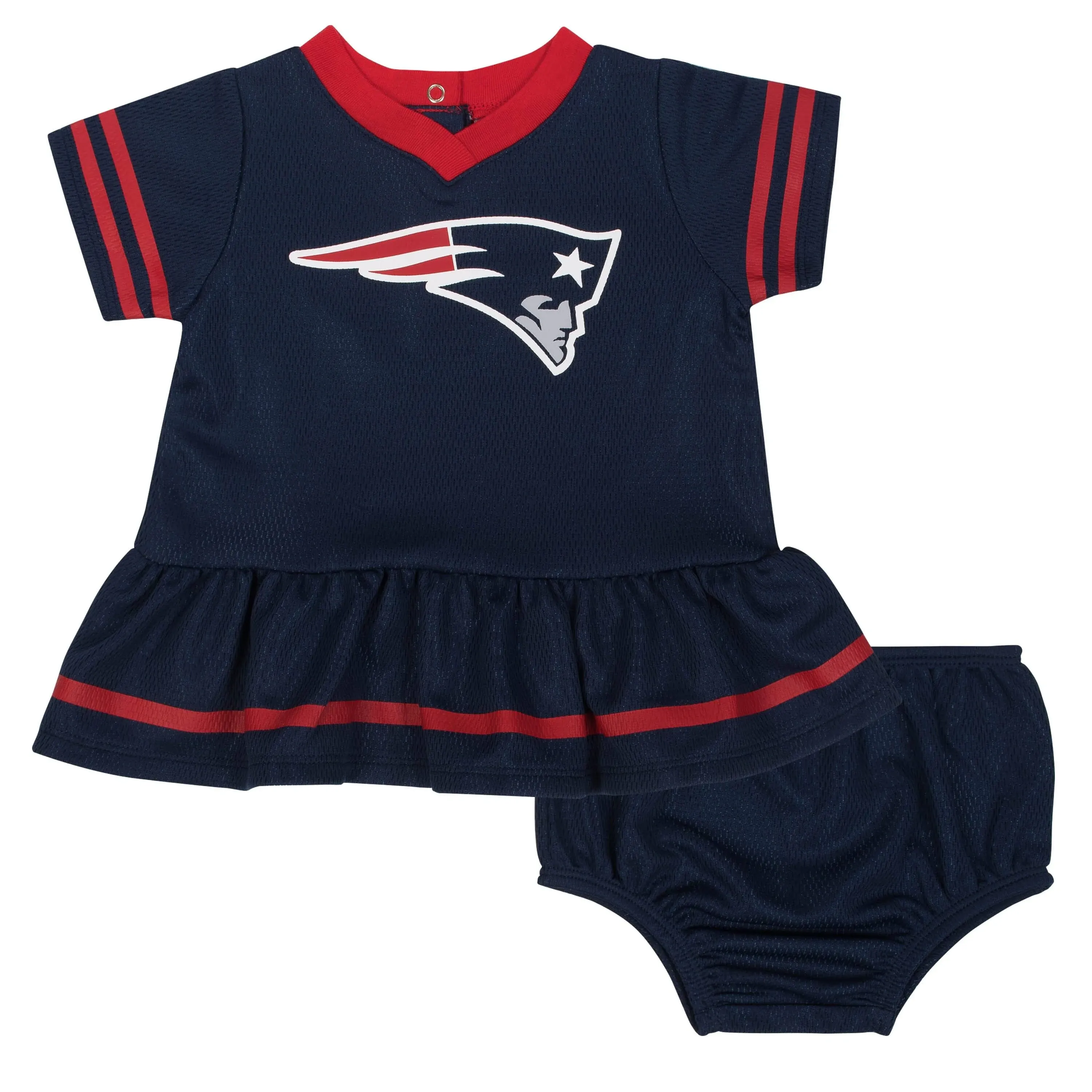 Gerber Girls' NFL Team Jersey Dress and Diaper Cover