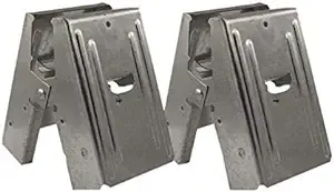 2-Piece Heavy Duty Sawhorse Brackets with 400Lb / 180Kg Capacity TARP-TL02