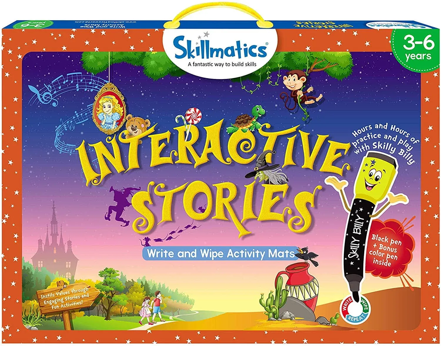 Skillmatics Educational Game: Interactive Stories 3-6 Years