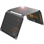 FlexSolar Portable 15W USB Solar Plug and Play Phone Charger