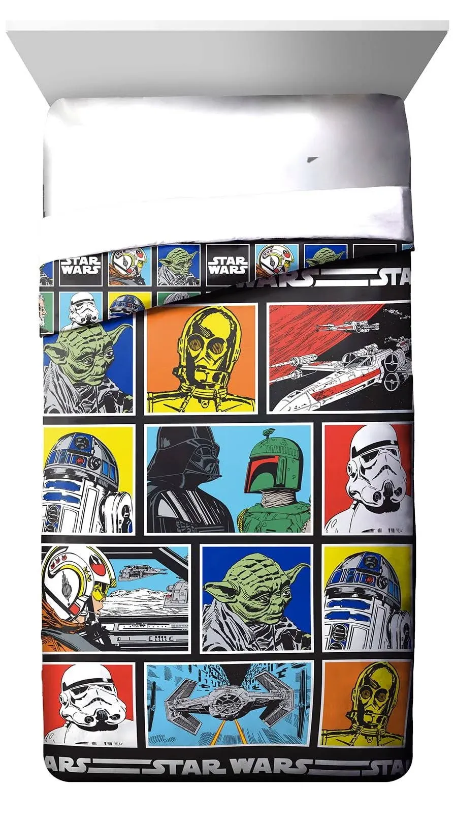 Jay Franco & Sons Star Wars Classic Grid Full Comforter