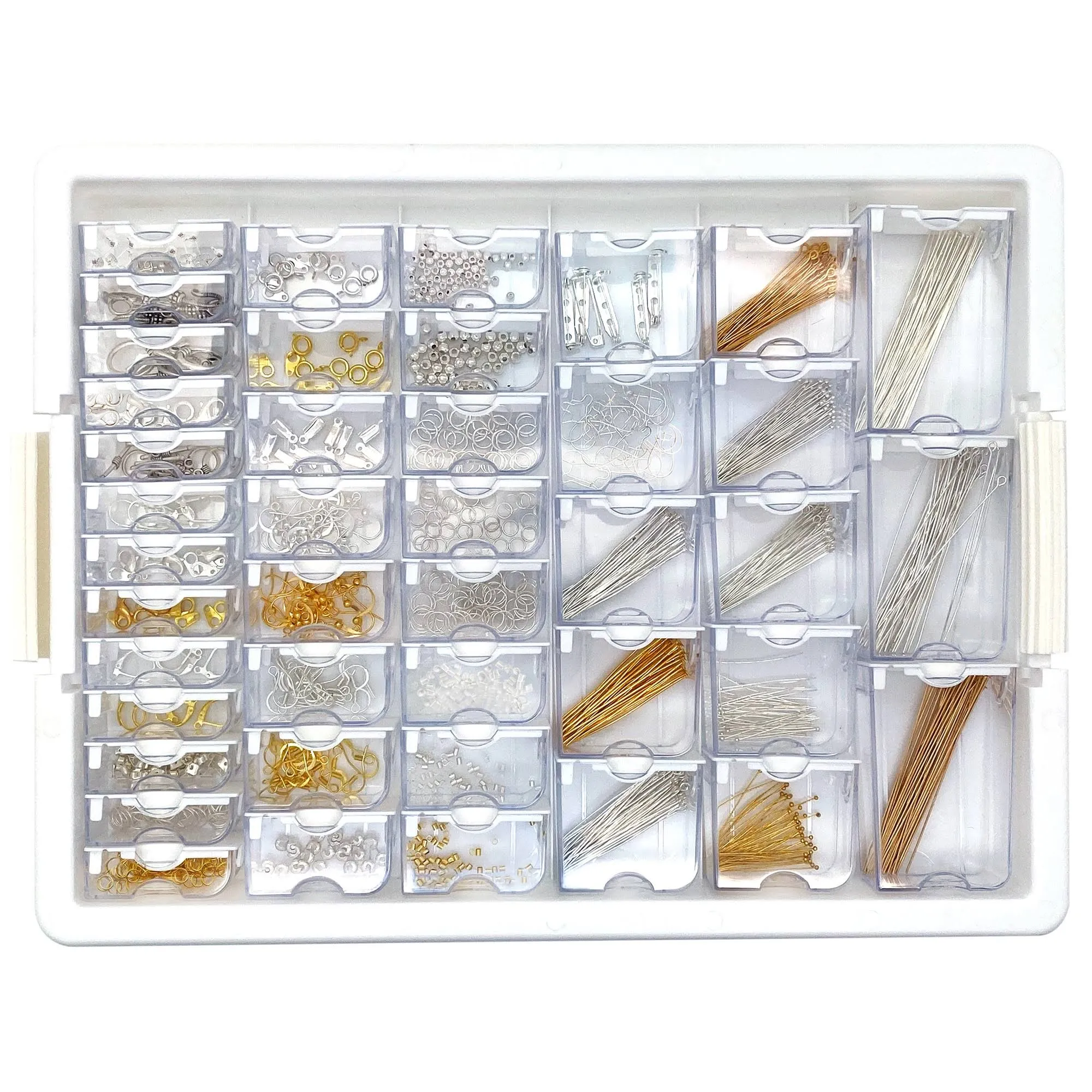 Bead Storage Solutions Elizabeth Ward 1,111pc Jewelry Findings Tray (Used)