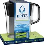 Brita Tahoe Pitcher with Elite Filter - Black