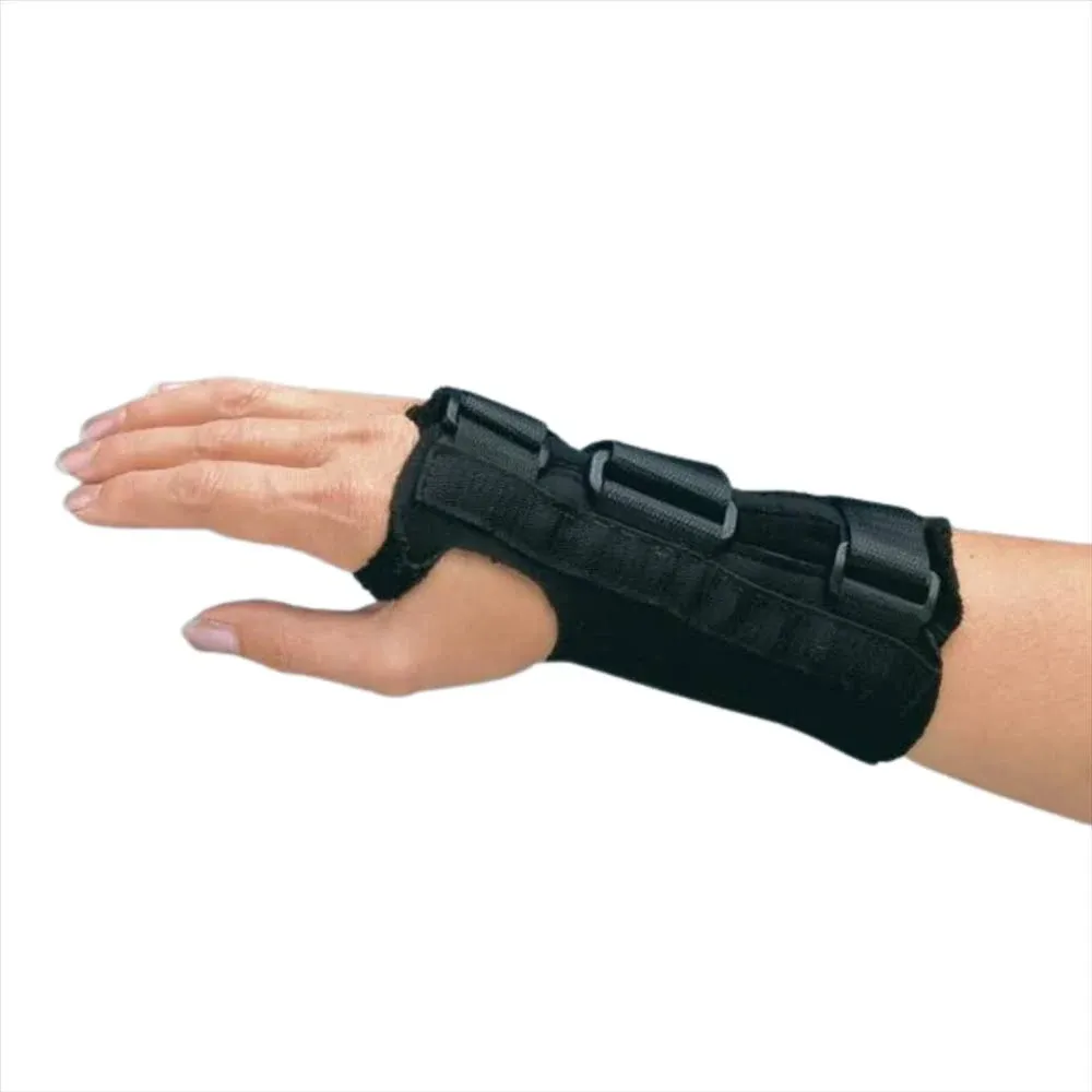 Comfort Cool D-Ring Wrist Orthosis NC52964 Left Medium, Regular 7&quot; Length Black