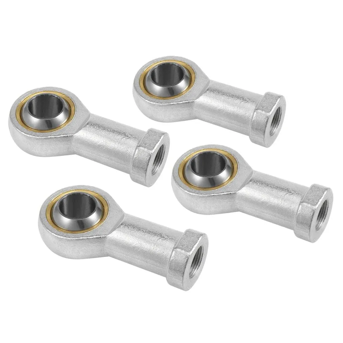 Uxcell SI10T/K, Rod End Bearing, 10mm Inside Dia Economy Self Lubricating Female Right Hand 4pcs