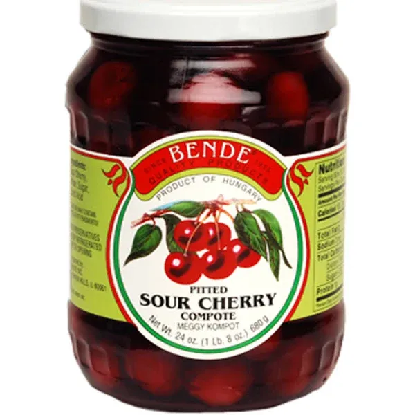 Bende Pitted Sour Cherries Compote ( 24 oz )