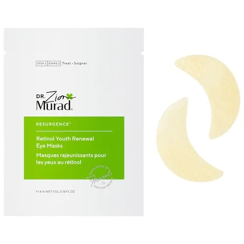 Murad Resurgence Retinol Youth Renewal Eye Masks Rejuvenate Firm Hydrate 5 Pairs